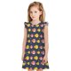 thumbnail image 1 of Fotbe Cute Puffer Fish Vestido de Dormir para Niñas de 3 a 10 Años, Mangas Cortas, Estilo Princesa, Pijama Camisón con Mangas Voladas-X-Large, 1 of 6
