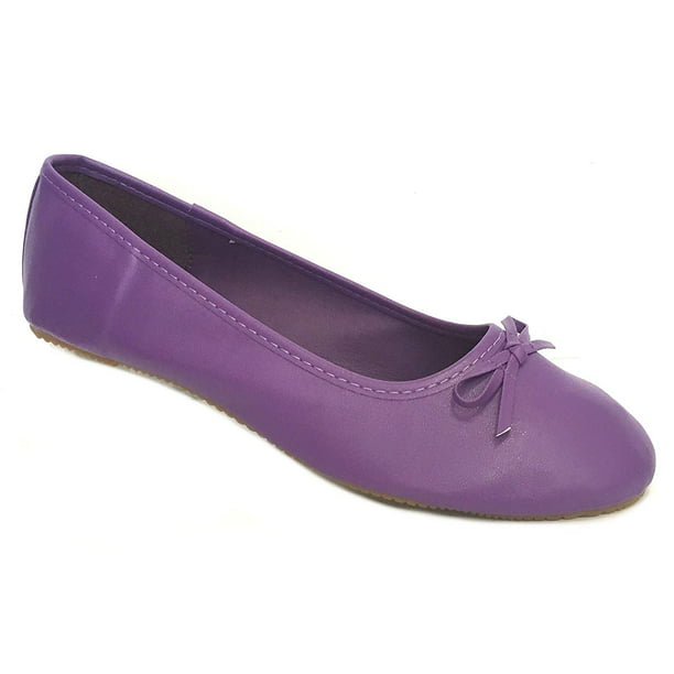 Shoes8teen - New Womens Ballerina Ballet Flats Shoes Leopard & Solids ...