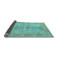 thumbnail image 2 of Ahgly Company Indoor Rectangle Oriental Light Blue Traditional Area Rugs, 3' x 5', 2 of 4