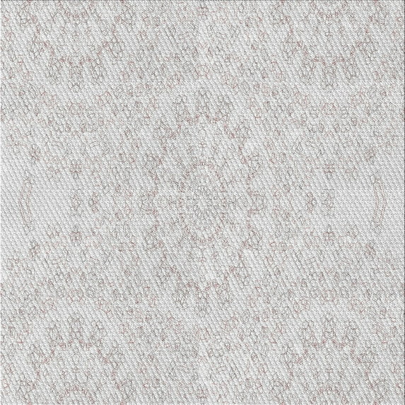 Ahgly Company Machine Washable Indoor Square Transitional Dark Goldray Area Rugs, 7' Square