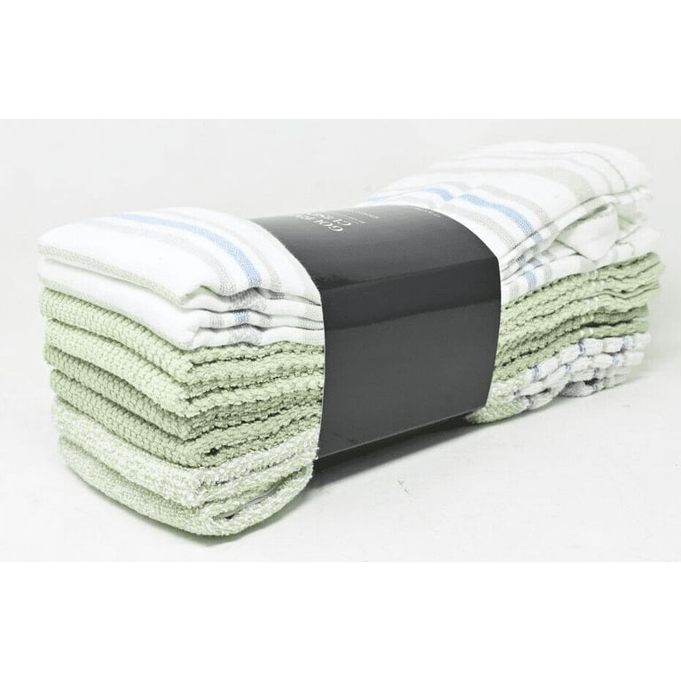 4 Pcs Farmhouse Kitchen Towels Decorative Eucalyptus Leaves Kitchen Dish  Cloths Soft Tea Towels for Bathroom Absorbent Reusable Hand Towels Cleaning