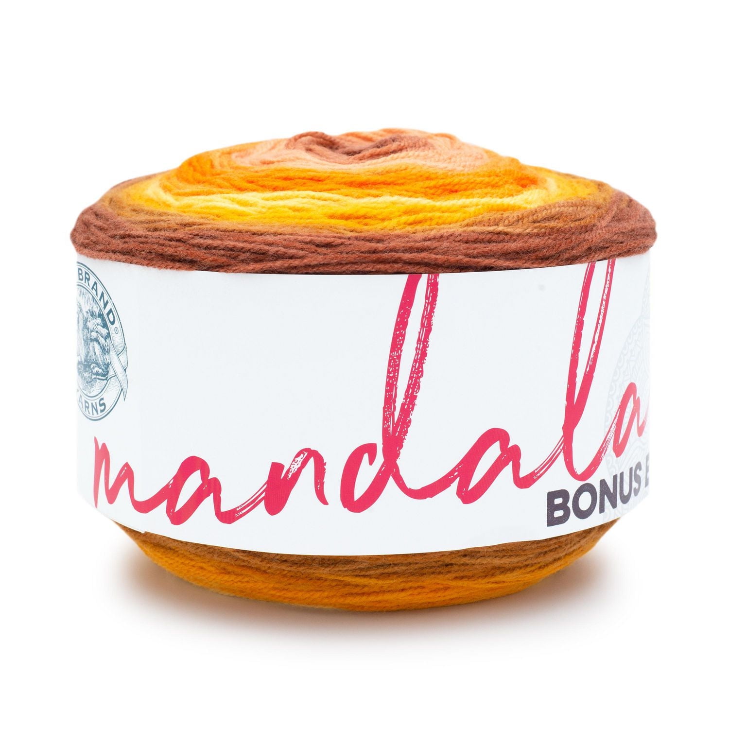 Lion Brand Mandala® Bonus Bundle® Yarn Light/DK Acrylic yarn, 300g/ 1080m, 1-CT