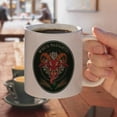 thumbnail image 4 of Krampus Who's Naughty Christmas Holiday White Mug, 4 of 4
