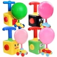 thumbnail image 4 of DIY Balloon Power Car,Funny Balloon Powered Car Science Experiment Intelligence Toy Children Inertial Power Balloon Car Reliable and Durable, 4 of 8