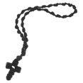 thumbnail image 4 of Handmade Prayer Rope Necklace Braided Cross Necklace for Men Women, 4 of 4