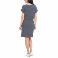 thumbnail image 3 of Hilary Radley Womens Short Sleeve Dress Size: XS, Color: Indigo & White Stripe, 3 of 4