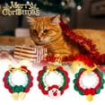 thumbnail image 3 of Adorable Pet Scarf - Cartoon Design, Super Soft, Wear Resistant, Easy-wearing, Decorative, Polyester Fiber, Lovely Kitty Xmas Collar - Winter Pet Scarf - Pet Supplies, 3 of 8