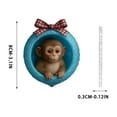thumbnail image 3 of SDNall Exquisite Animals Series 2D Acrylic Backpack Car Pendant Decoration Ornament, 3 of 7