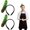 2pcs Pickle, variant on Cucumber Pickle Headbands,Cute  Shaped Hair band for Women,Hair Hoop for  Washing,Funny Headband Accessory