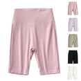 thumbnail image 4 of ZACPNCV Little Girls Elastic Waist Cotton Ribbed Shorts for Kids Girls Short Pants Summer Clothes White 11-13 Years, 4 of 4
