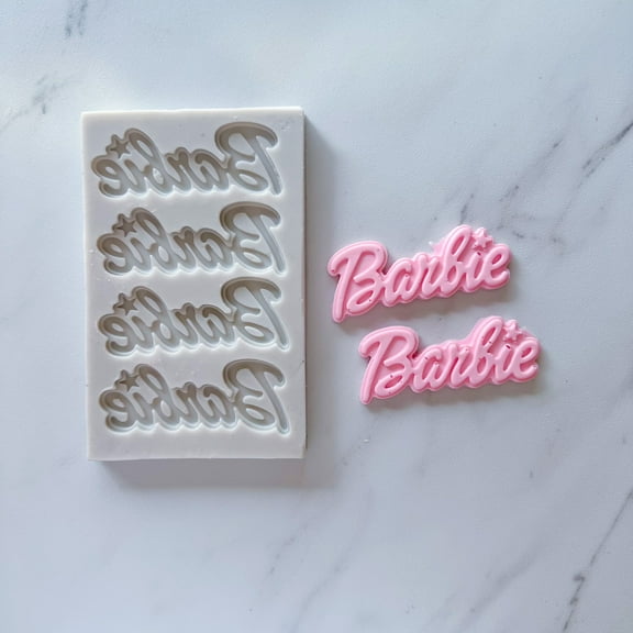 BARBIE LETTERS MOLD