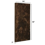 Knauf ECOSE Black Acoustical Thermal Smooth Glass Fiber Board 2 Inch Thick 6 Pack