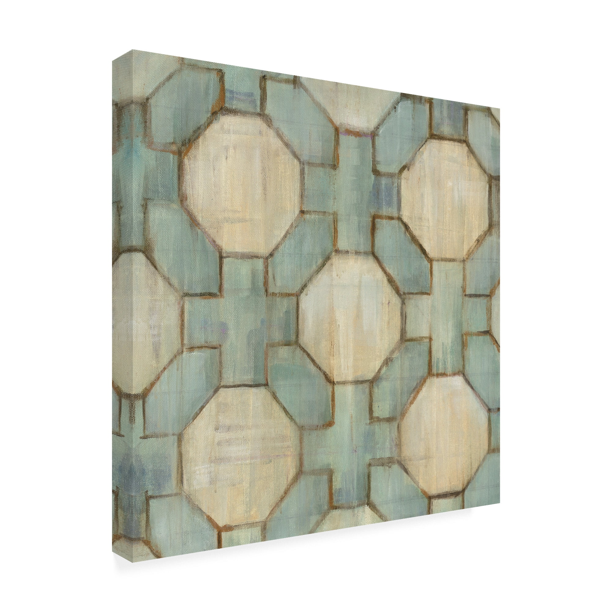Trademark Fine Art 'Tile Element V' Canvas Art by Danhui Nai