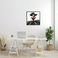 thumbnail image 2 of Stupell Industries High End Fashion Glam Pose Luxurious Black Dress, 24 x 24, Designed by Elizabeth Tyndall, 2 of 8
