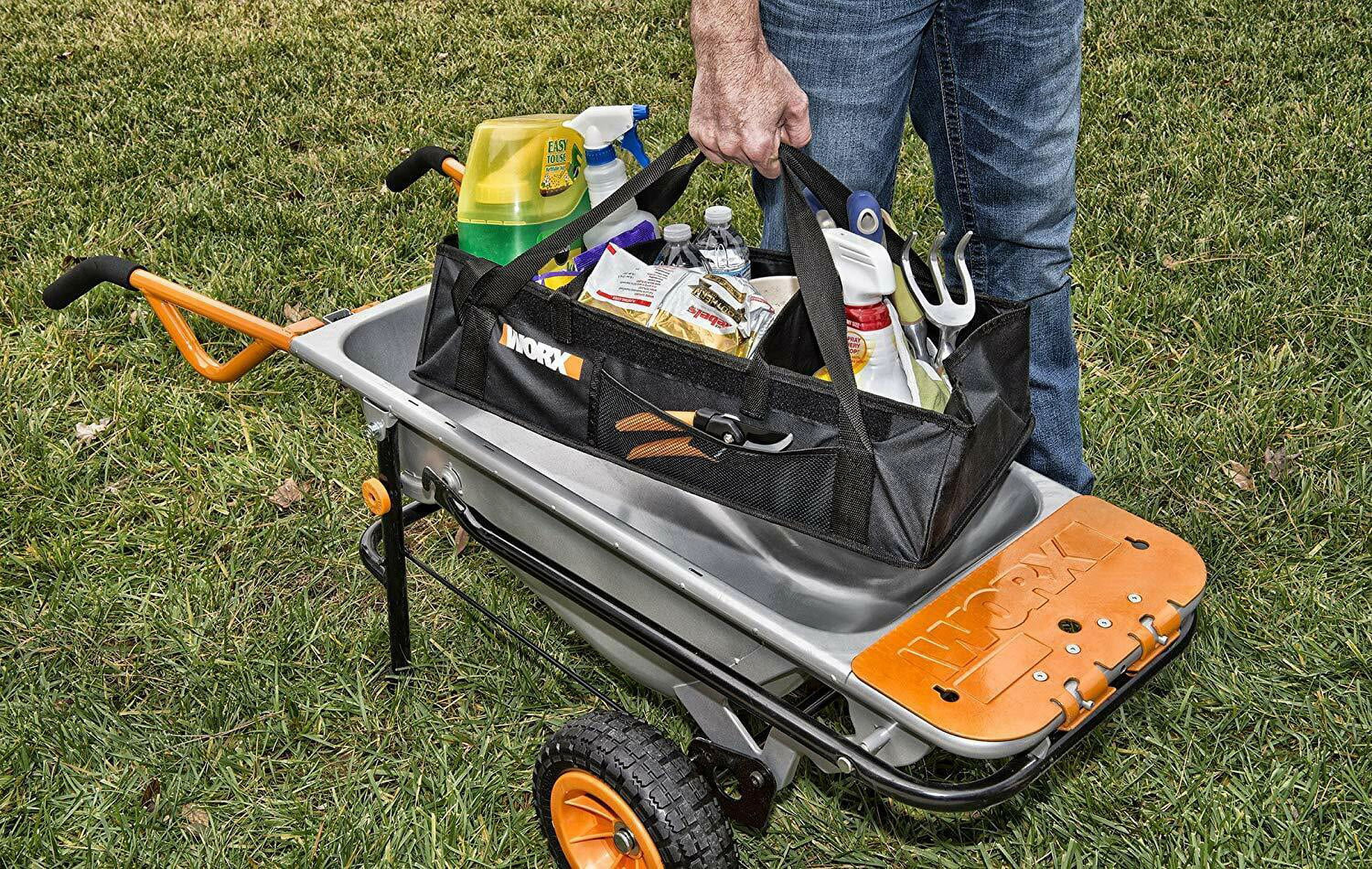 WORX Aerocart Wheelbarrow Tub Organizer - Thumbnail 2