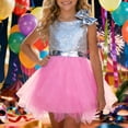 thumbnail image 5 of Vividxx Girls Dress Girls Sleeveless Party Dress With Cute Round Neck For Kids Stage Performance Ready Lightweight Skirt For Girls 5-6 Years, 5 of 5