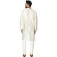 thumbnail image 6 of SKAVIJ Kurta Set for Men Long Sleeve Traditional Wear Dress Off-White M, 6 of 6