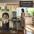 thumbnail image 6 of Oriental Furniture 6 ft. Tall French Cafe Canvas Room Divider - 6 Panel, 6 of 6