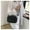Black, variant on Dvkptbk Storage One Shoulder Crossbody Bag Leather Large Capacity Multi Compartment Women Bag Home Essentials
