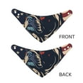 thumbnail image 6 of Goofa Patriotic Bulldog Art Pattern Pet Scarf Bandana - Adjustable and Comfortable,Dog Scarf Bib Kerchief Breedfor Dogs and Cats-Medium, 6 of 8