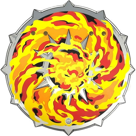 Liontouch - Fantasy Fire Flame Shield | For Kids Aged 3-8 Years | Pretend Play Foam Accessory