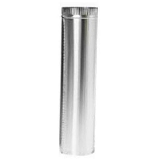 Dickinson Marine 18-000 Tuyau de Cheminée en Acier Inoxydable 5 Po x 22 Po