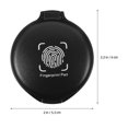 thumbnail image 3 of Document Ink Stamp Pad Round Mini File Inkpad Daily Use File Sign Inkpad Accountant Inkpad, 3 of 4