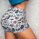 thumbnail image 4 of Fotbe Fourth Of July Party Shorts Sin Costuras – Shorts Deportivos de Cintura Alta para Mujer, Elásticos para Gimnasio, Yoga, Running o Ciclismo-Small, 4 of 8