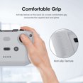 thumbnail image 2 of Funda silicona protectora a prueba polvo para control remoto DJI RC-N1 (gris), 2 of 5
