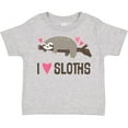 thumbnail image 3 of Inktastic I Love Sloths Girls Toddler T-Shirt, 3 of 5