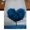 Dark Blue, variant on Table Runners 72 Inches Long Dress Scarves, Valentine's Day Farmhouse Kitchen Table Runner, Coffee Tablerunners, Blue Heart Love Trees Romance Spring 14x72 Inch