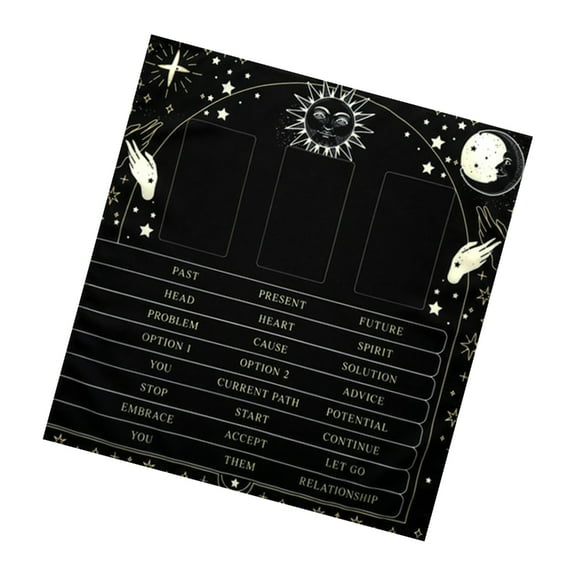 CIYISON Reading Card Astrologys Altars Cloth Divinations Cards Table Cloth Tapestry Tarots Tablecloth Witchcrafts Supplies