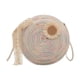 thumbnail image 1 of Bolso bandolera tejido a mano, portátil, decorativo, ligero, moderno, artesanal. Beige, 1 of 9