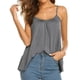 thumbnail image 1 of ICHUANYI Clearance Women Fashion Summer Sexy Sleeveless Solid Color Light Loose Ventilation T-Shirt(Dark Gray, M) ICHUANYI WER2023081202314, 1 of 8