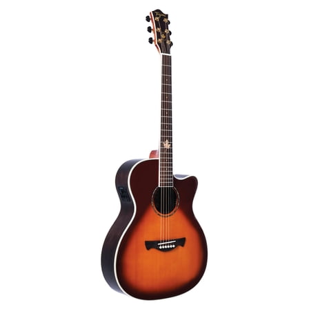 Tagima MONTREAL EQ-CB Acoustic Guitar - Cherry Burst