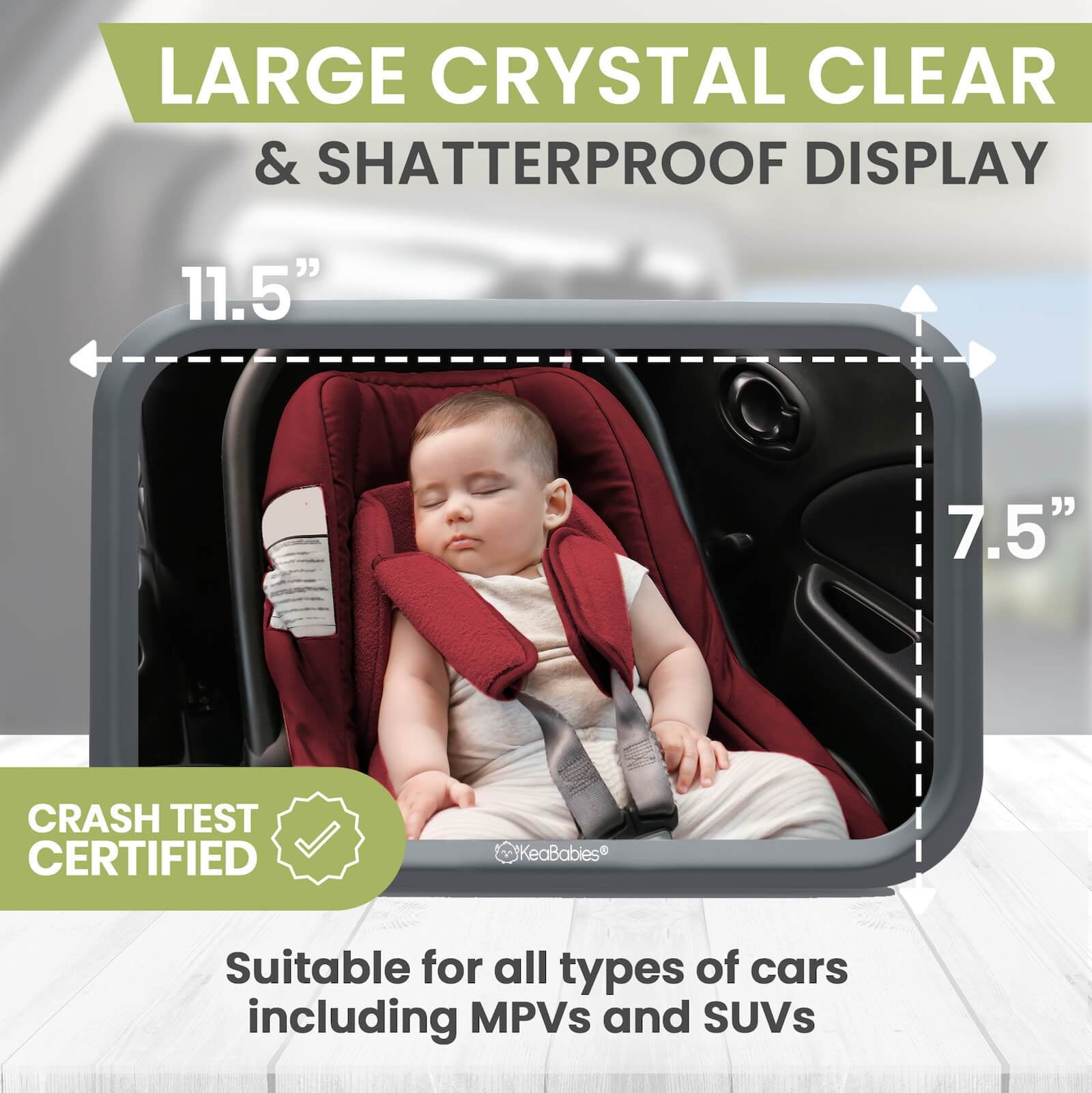Pnbb shatterproof baby seat mirror cheap