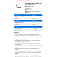 thumbnail image 2 of Lower Radiator Hose - Compatible with 2015 - 2020 Ford F-150 2016 2017 2018 2019, 2 of 2