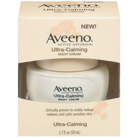 Johnson & Johnson Aveeno Active Naturals Night Cream, 1.7 oz