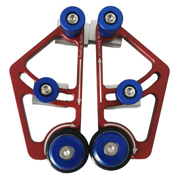 Upgrade Pressing Feeder Board Stock Guides Woodworking Workbench Anti Rebound Safety Pushing Auxiliary Tools B