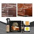 thumbnail image 4 of RAGUPEL Complete Leather Care Kit: 8Oz Cleaner, 8Oz Conditioner, Sponge and Towel, Non-Toxic Leather Care, Restore Couches, Car Seats and Interior, Jackets, Shoes and Bags, for Any Color, 4 of 7