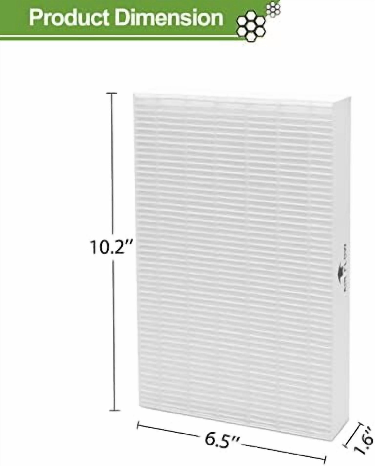 9 Pack Hpa300 HEPA Replacement Filter R for Honeywell HPA300 HPA200 HPA100 HPA090 Series Air Purifier, Compared to HRF-R3 HRF-R2 HRF-R1