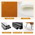 thumbnail image 5 of FFH Nursery Rocking Chair, Accent Armchair with Adjustable Footstool for Living Room, Teddy Caramel, 5 of 9