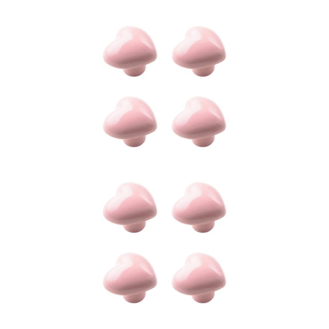 Guardoinrt 4pcs Unleash Creativity With These Unique Cabinet Knobs Sleek Appearance light pink 2Set