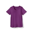 thumbnail image 4 of Woman Within Plus Size Perfect Short-Sleeve Scoopneck Tee, 4 of 6