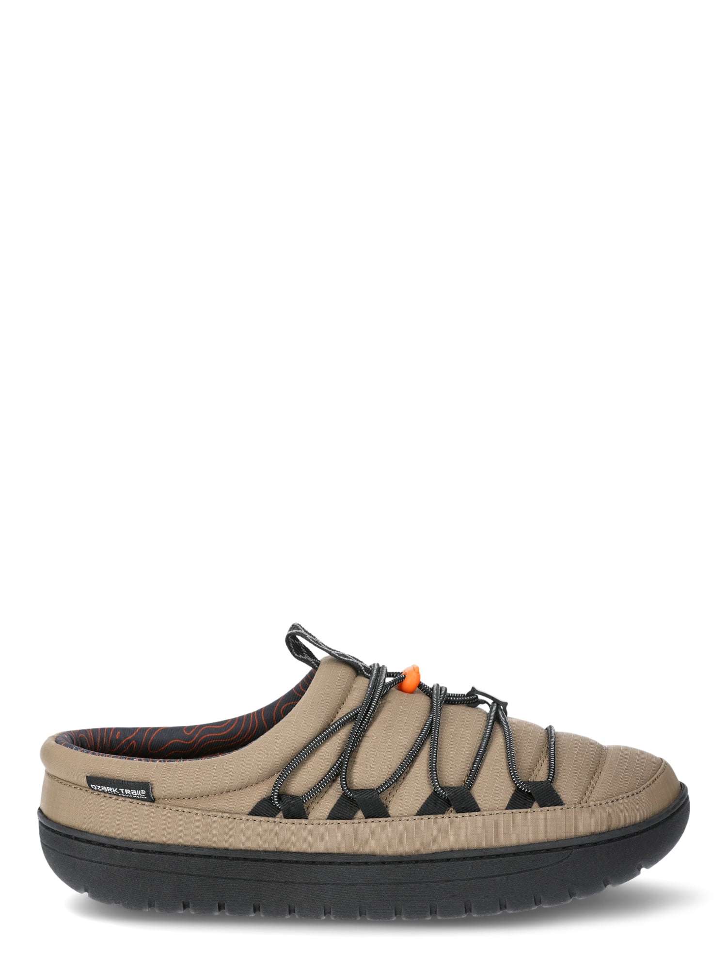Ozark Trail Men's Outdoor Camp Scuff Slippers, Sizes 7-13