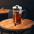 thumbnail image 3 of New 20 Oz Glass Stainless Steel French Coffee Press Maker Espresso Tea Maker Us, 3 of 6