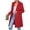 Red, variant on Women's 2025 Spring Fall Long Blazer Jackets Long Sleeve Lapel Pockets Loose Fit Work Casual Blazers Outerwear