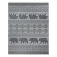 thumbnail image 3 of Paseo 8' x 10' Gray Animal Print Outdoor Rug, 3 of 4