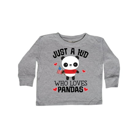 

Inktastic Panda Lover Gift Gift Toddler Boy or Toddler Girl Long Sleeve T-Shirt