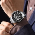 thumbnail image 2 of CRRJU Men Watch Top Brand Luxury Sports Quartz Mens Watches Full Steel Luminous Waterproof Chronograph Wristwatch Men Relogio, 2 of 5